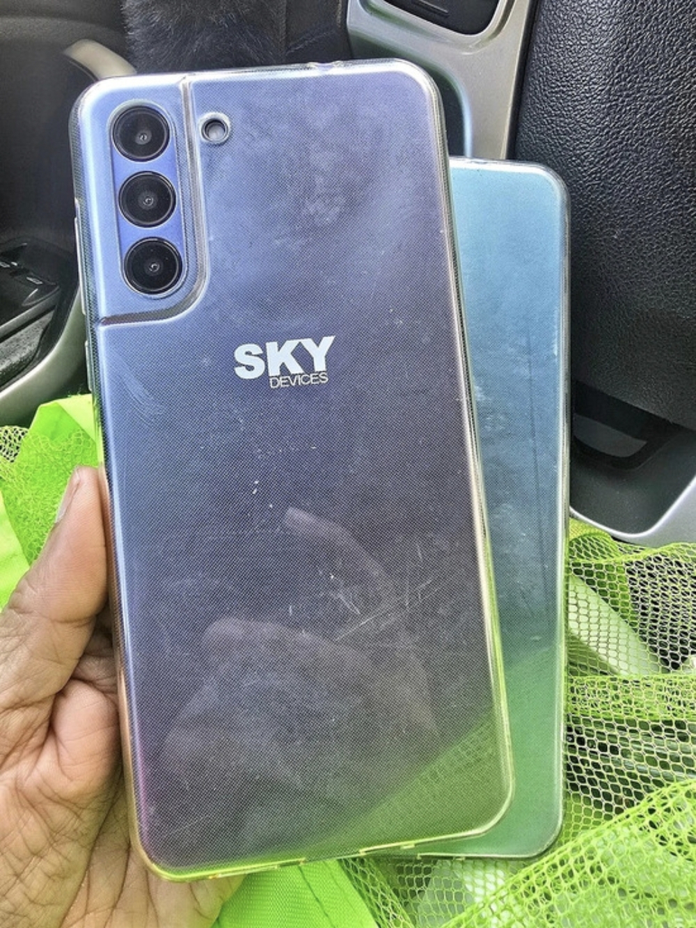 SKY Devices Cell Phone in Blue